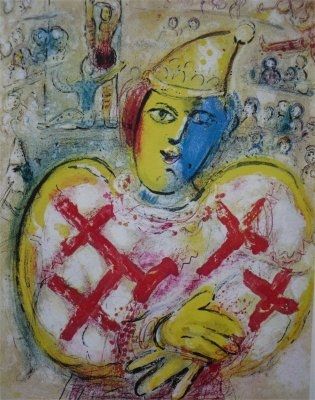 Litografía Chagall - Le Cirque, planche  10