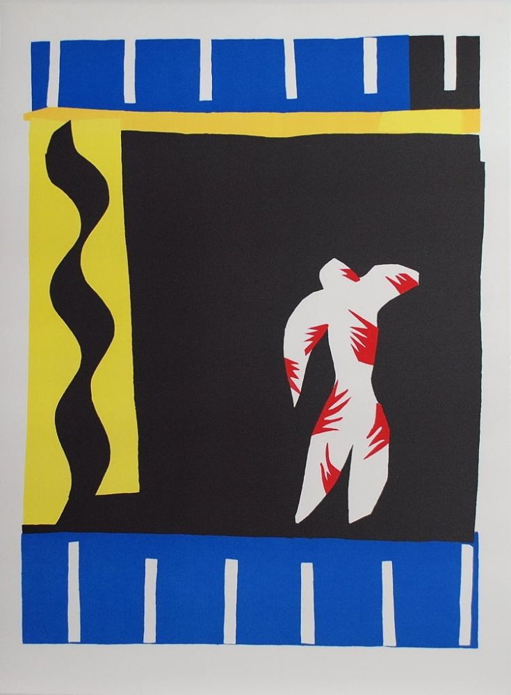 Colografía Matisse - Le Clown (The Clown)