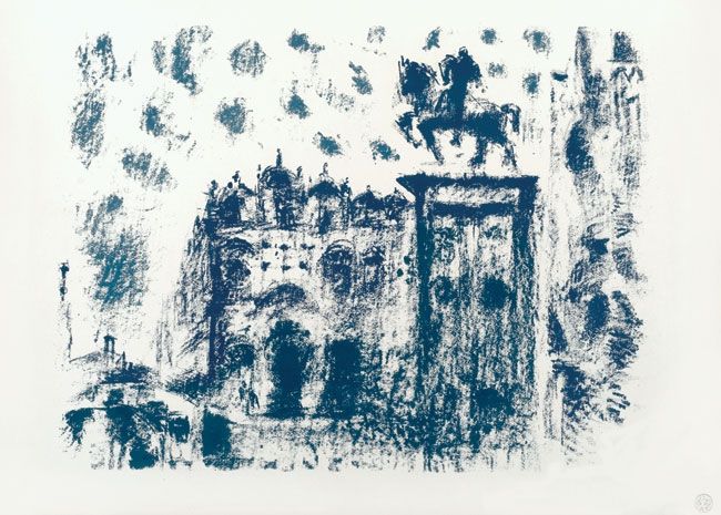 Litografía Masson - Le Colleone