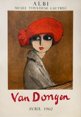 Litografía Van Dongen - Le Coquelicot