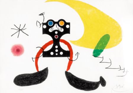 Carborundo Miró -  Le Cosmonaute