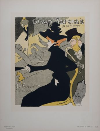 Litografía Toulouse-Lautrec - Le Divan Japonais, Les Maitres de L’Affiche, 1896