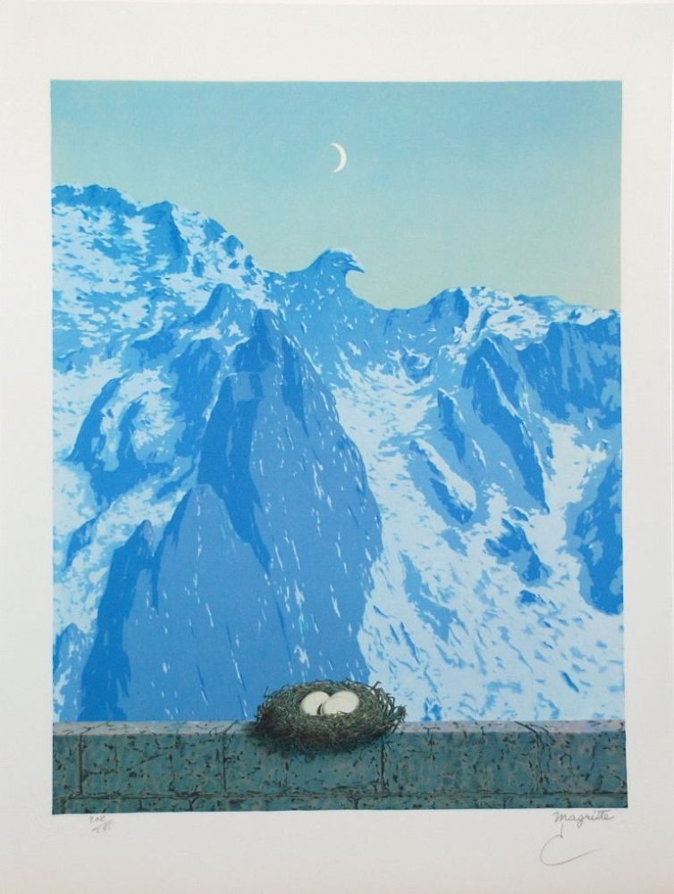 Litografía Magritte - Le Domaine d'Arnheim