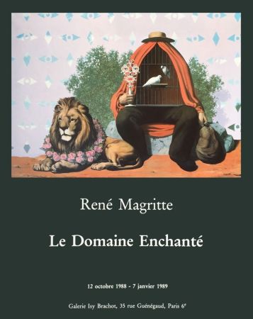 Cartel Magritte - Le Domaine Enchanté