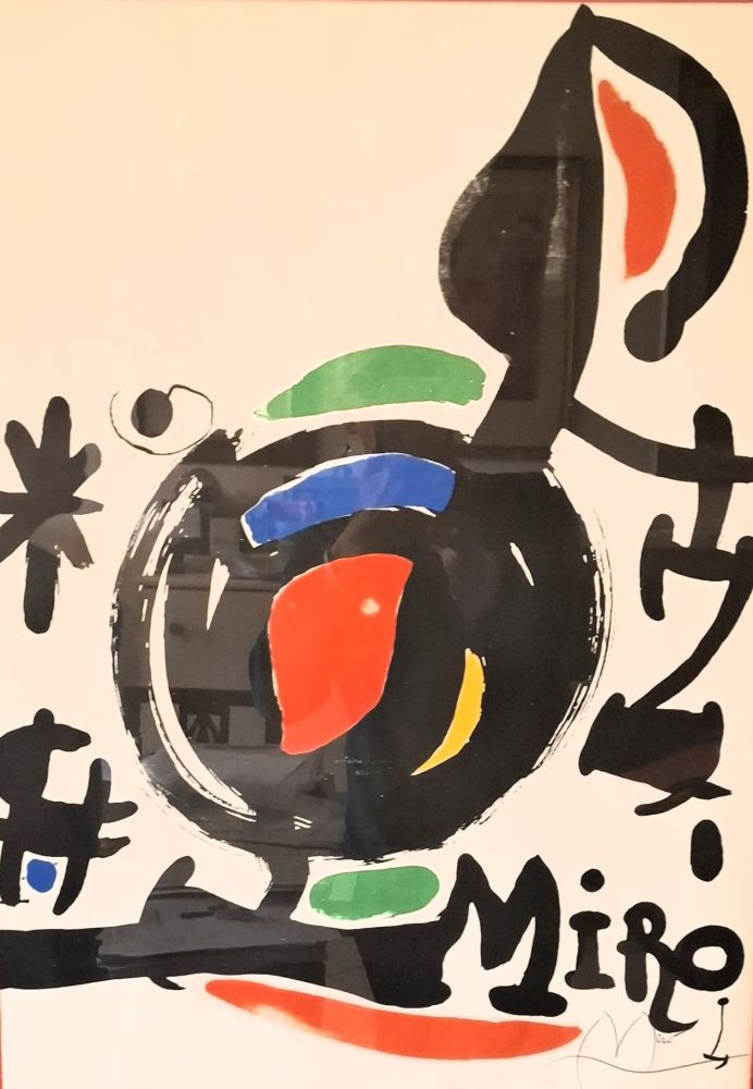 Litografía Miró - Le essenze della terra