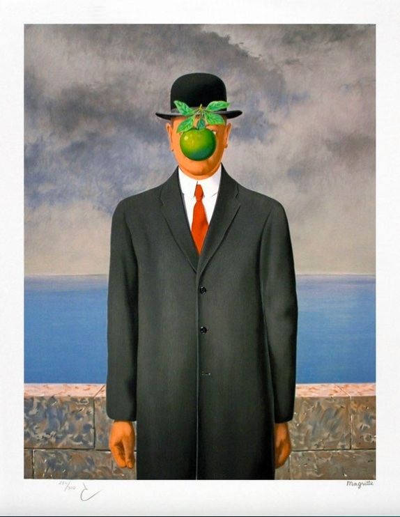 Litografía Magritte - Le Fils de l'Homme