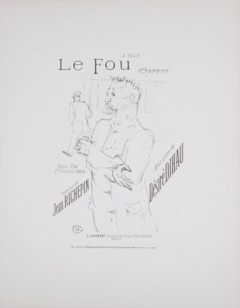 Litografía Toulouse-Lautrec - Le Fou, 1895