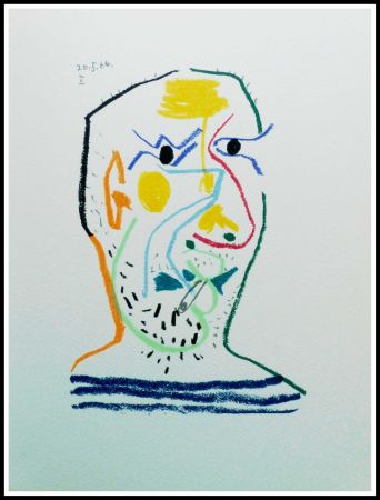 Litografía Picasso - LE GOUT DU BONHEUR - Planche N°15