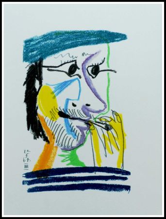 Litografía Picasso - LE GOUT DU BONHEUR - Planche N°16