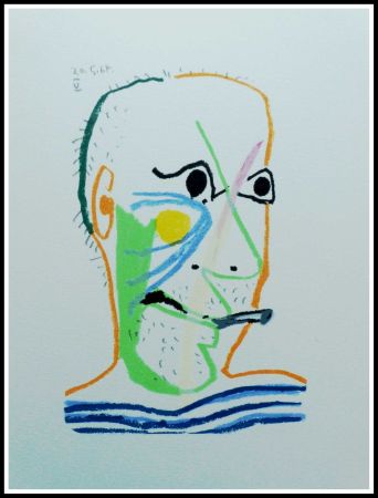 Litografía Picasso - LE GOUT DU BONHEUR - Planche N°19