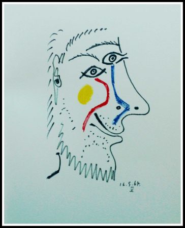 Litografía Picasso - LE GOUT DU BONHEUR - Planche N°9
