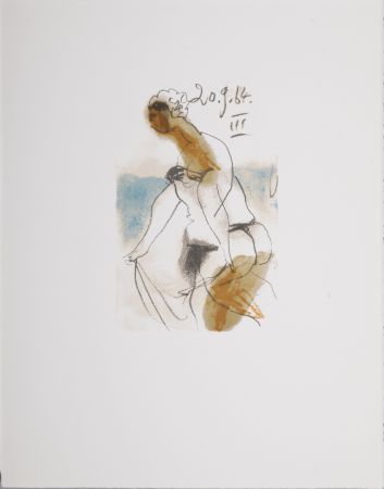 Litografía Picasso (After) - Le Goût du Bonheur (E), 1970