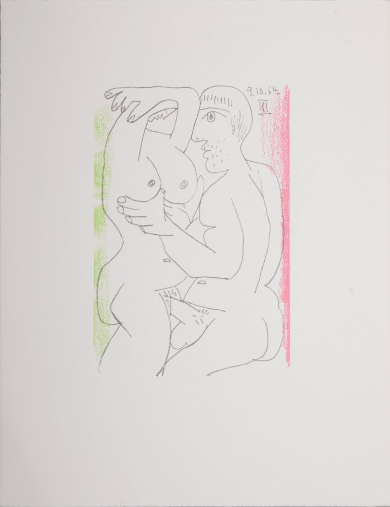 Litografía Picasso (After) - Le Goût du Bonheur (W), 1970