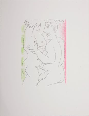 Litografía Picasso (After) - Le Goût du Bonheur (W), 1970