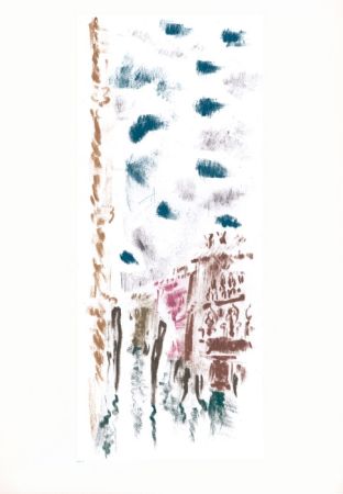 Litografía Masson - Le Grand Canal (Voyage à Venise)