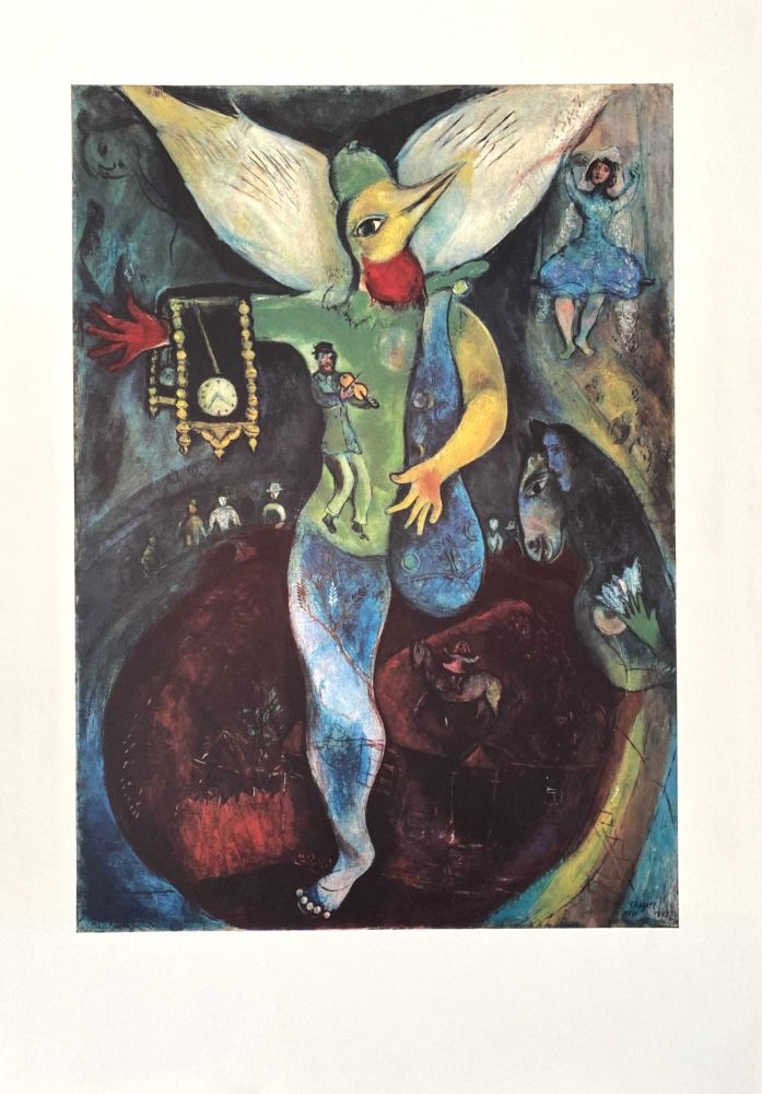 Cartel Chagall (After) - Le Jongleur