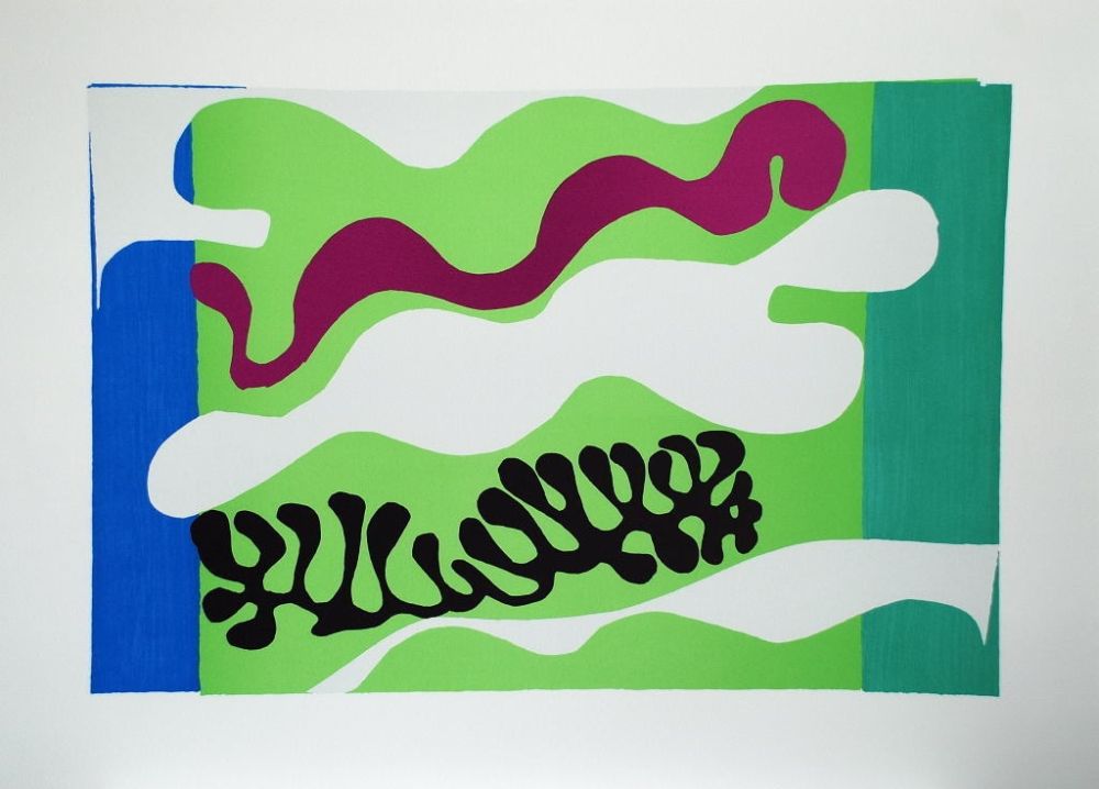 Colografía Matisse - Le Lagon II (Lagoon II)