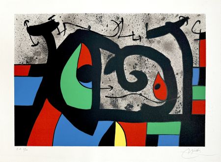 Litografía Miró - Le Lézard aux Plumes d’Or (one plate)