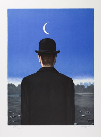 Litografía Magritte - Le Maître d’École (The School Master)
