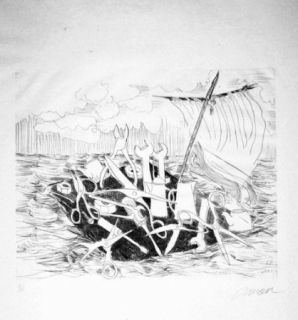 Libro Ilustrado Arman - Le naufrage de Méduse