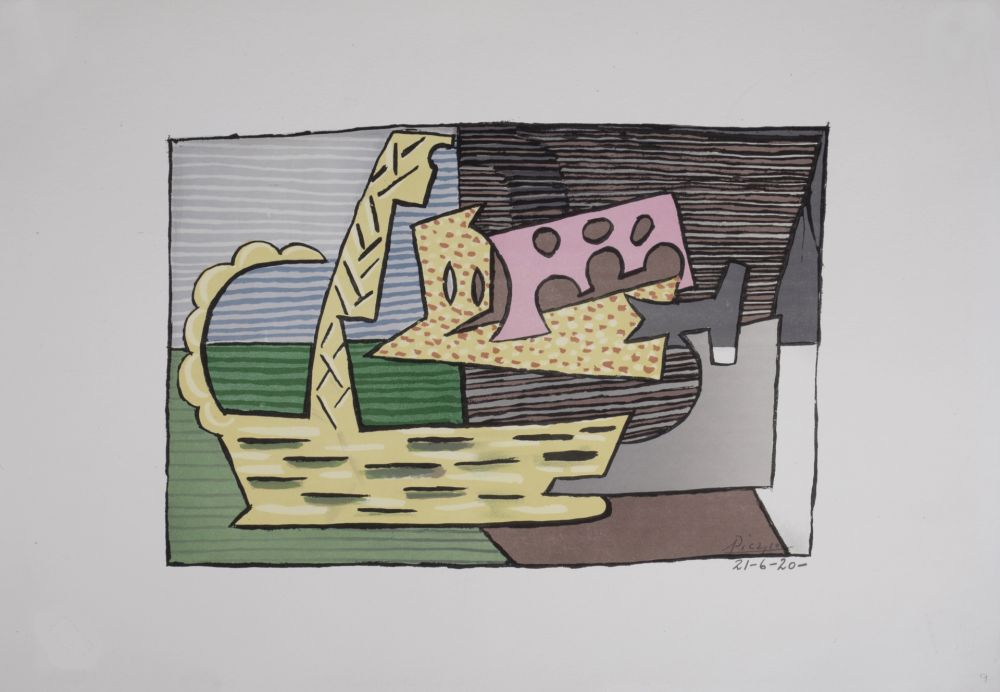 Litografía Picasso (After) - Le Panier, 1946