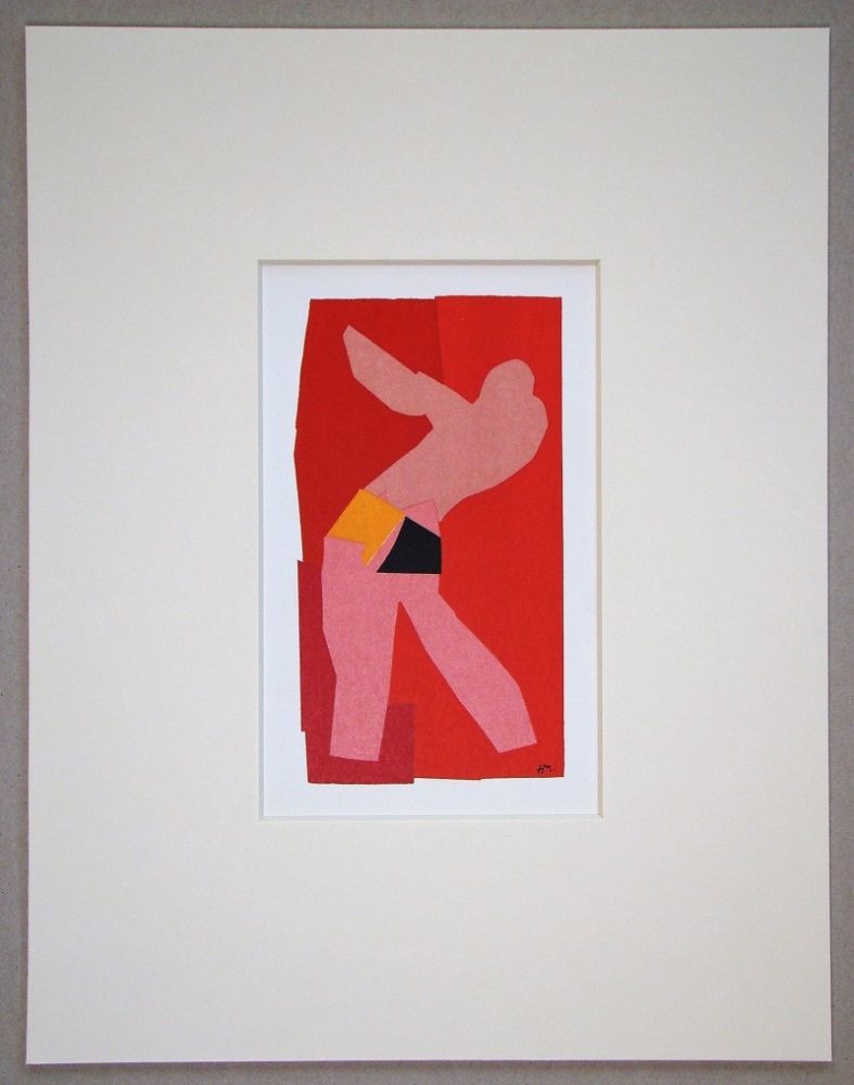 Litografía Matisse (After) - Le petit danseur - 1947