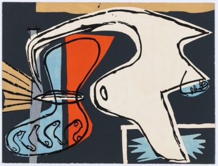 Litografía Le Corbusier - Le poème de l'angle droit