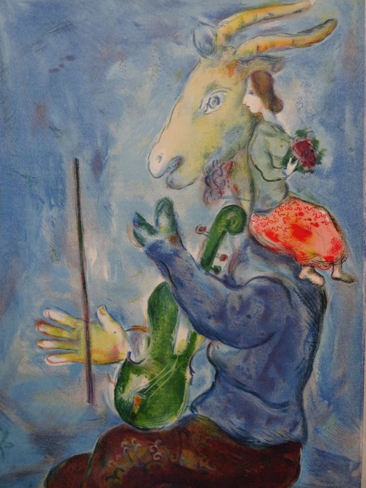 Litografía Chagall - Le Printemps