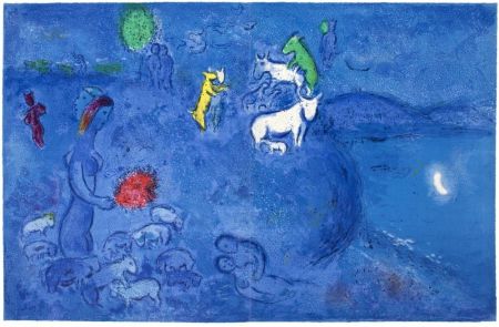 Litografía Chagall - LE PRINTEMPS (Daphnis et Chloé - 1961)