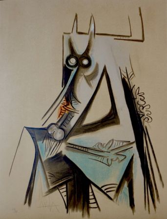 Litografía Lam - Le Regard Vertical