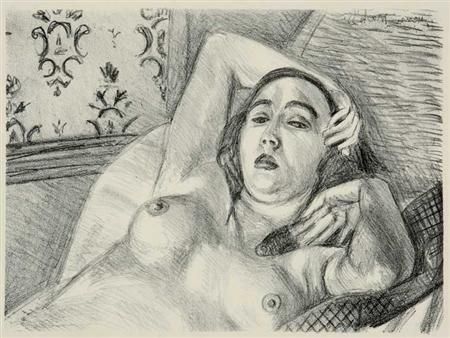 Litografía Matisse - Le Repos du Modele