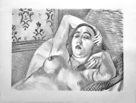Litografía Matisse - Le Repos du modèle