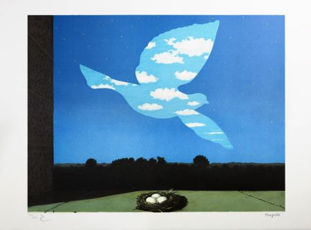 Litografía Magritte - Le Retour (The Return)
