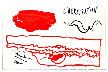 Litografía Alechinsky - Le rêve de l'ammonite 6