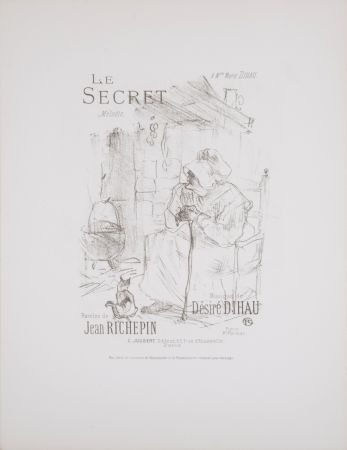 Litografía Toulouse-Lautrec - Le Secret, 1895