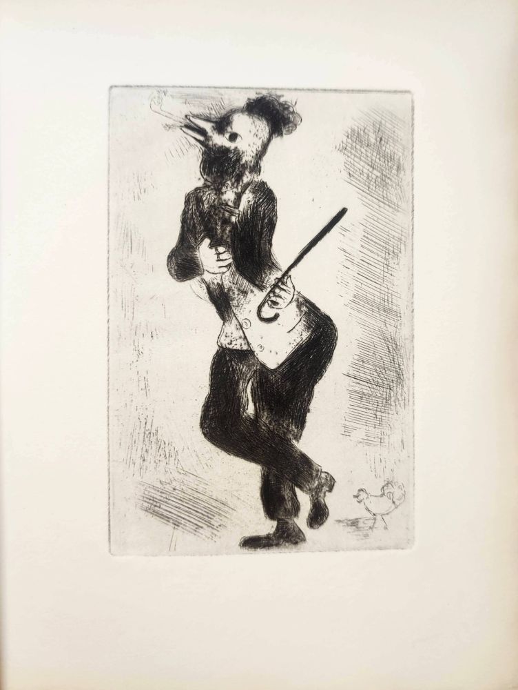 Aguafuerte Chagall - Le Sept Péchés Capitaux