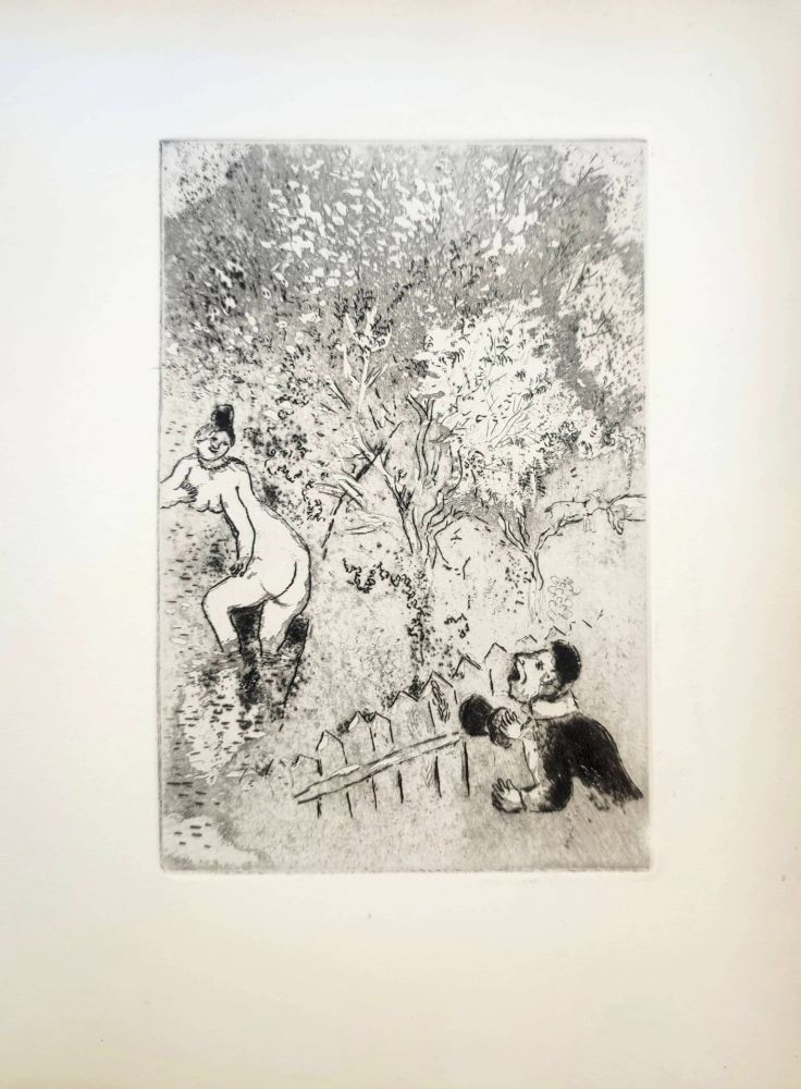 Aguafuerte Chagall - Le Sept Péchés Capitaux
