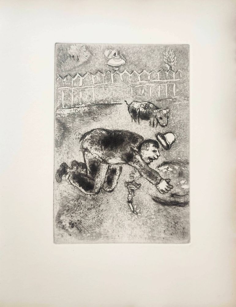 Aguafuerte Chagall - Le Sept Péchés Capitaux