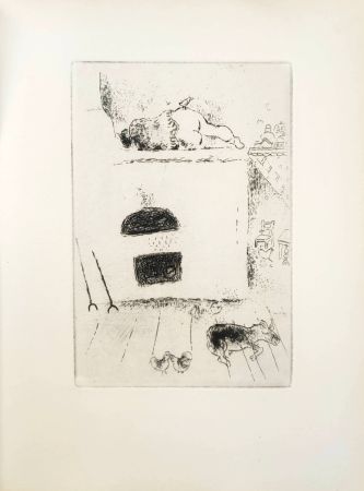 Aguafuerte Chagall - Le Sept Péchés Capitaux