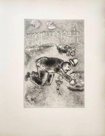 Aguafuerte Chagall - Le Sept Péchés Capitaux