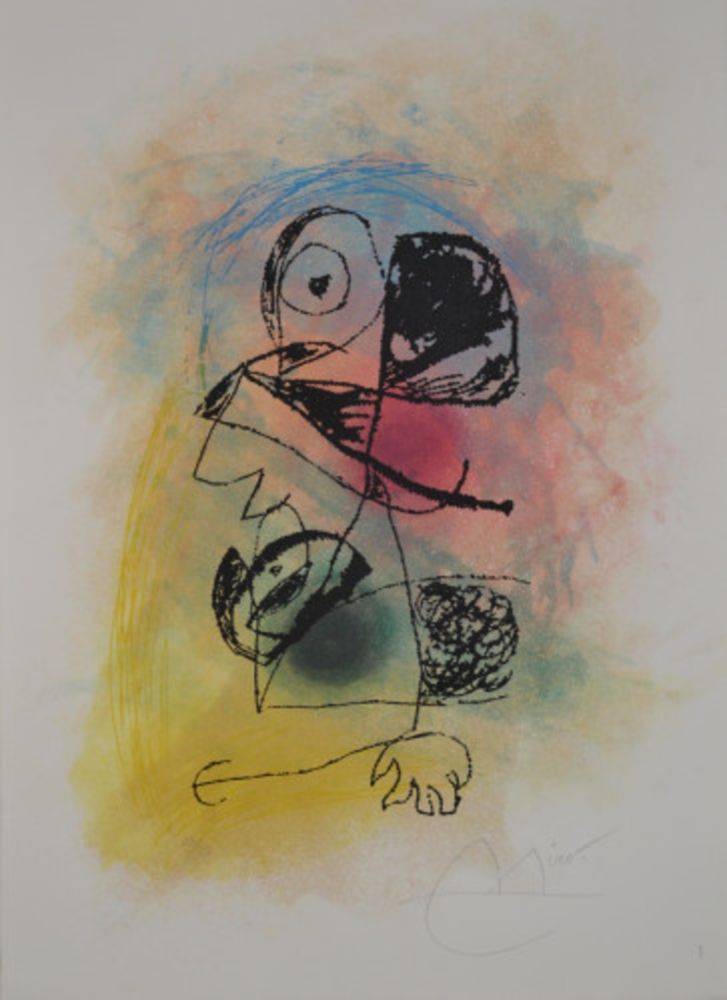 Grabado Miró - Le Souriceau - D1026