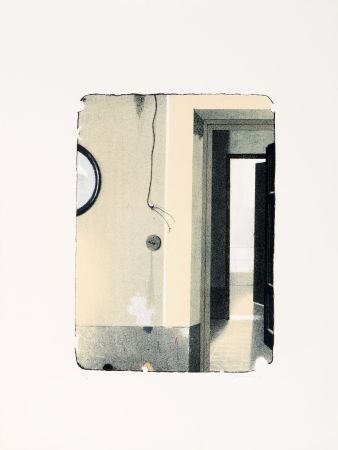 Litografía Ferroni - Le stanze abbandonate