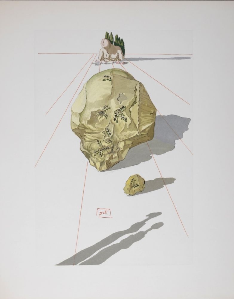 Litografía Dali - Le Supplice des Hypocrites