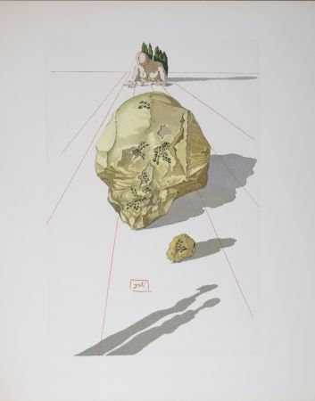 Litografía Dali - Le Supplice des Hypocrites