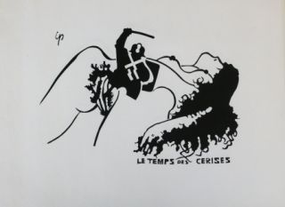 Litografía Ipousteguy - Le temps des cerises -  mai 1968
