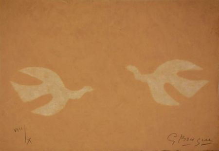 Litografía Braque - Le Tir à l'arc