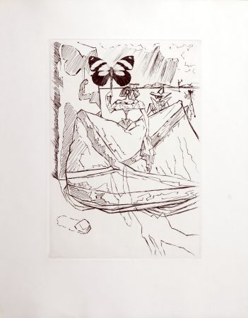 Litografía Dali - Le Tricorne, 1958