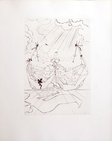 Grabado Dali - Le Tricorne, 1958