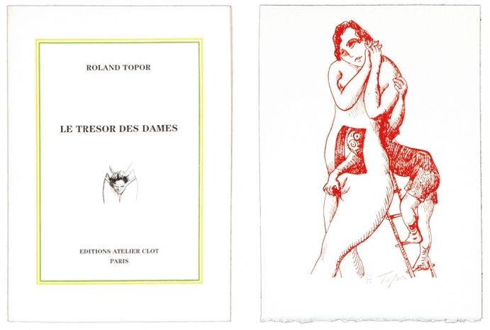 Libro Ilustrado Topor - Le trésor des dames