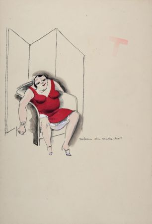 Litografía Colin - Le Tumulte Noir, C. 1927